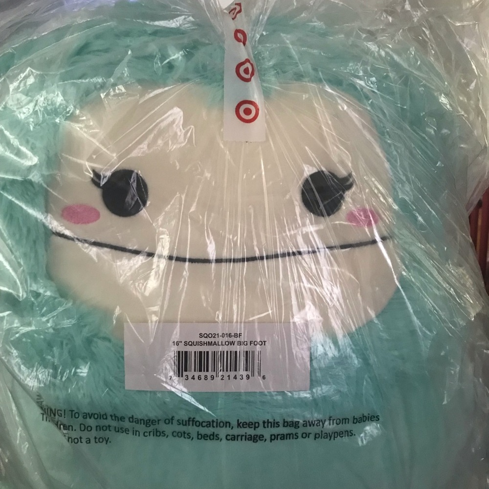 Squishmallow 16 inch big foot New